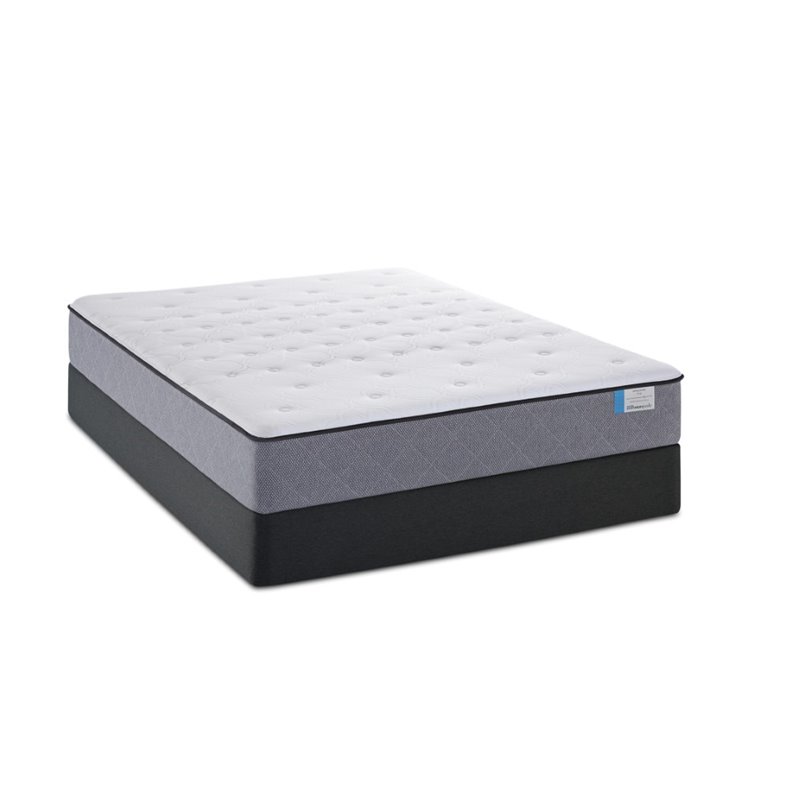 Sealy Posturepedic Wildwood Firm Full Low Profile Mattress Set