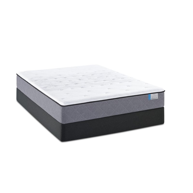 Sealy Posturepedic Drover Firm Twin Low Profile Mattress Set