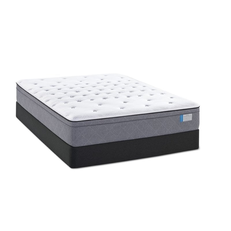 Sealy Posturepedic Drover Plush Euro Top Twin Mattress Set