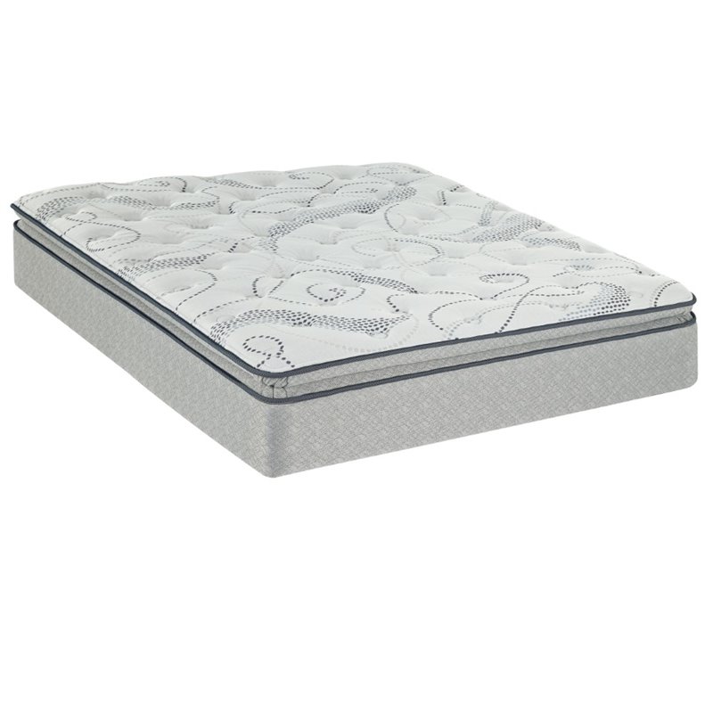 Sealy Wheatcroft Plush Euro Pillowtop Twin Mattress