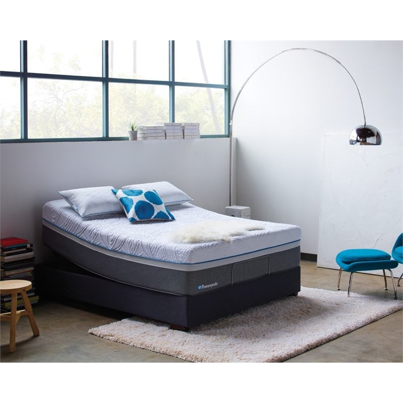 Sealy Posturepedic Hybrid Cobalt Firm King Low Profile Mattress Set