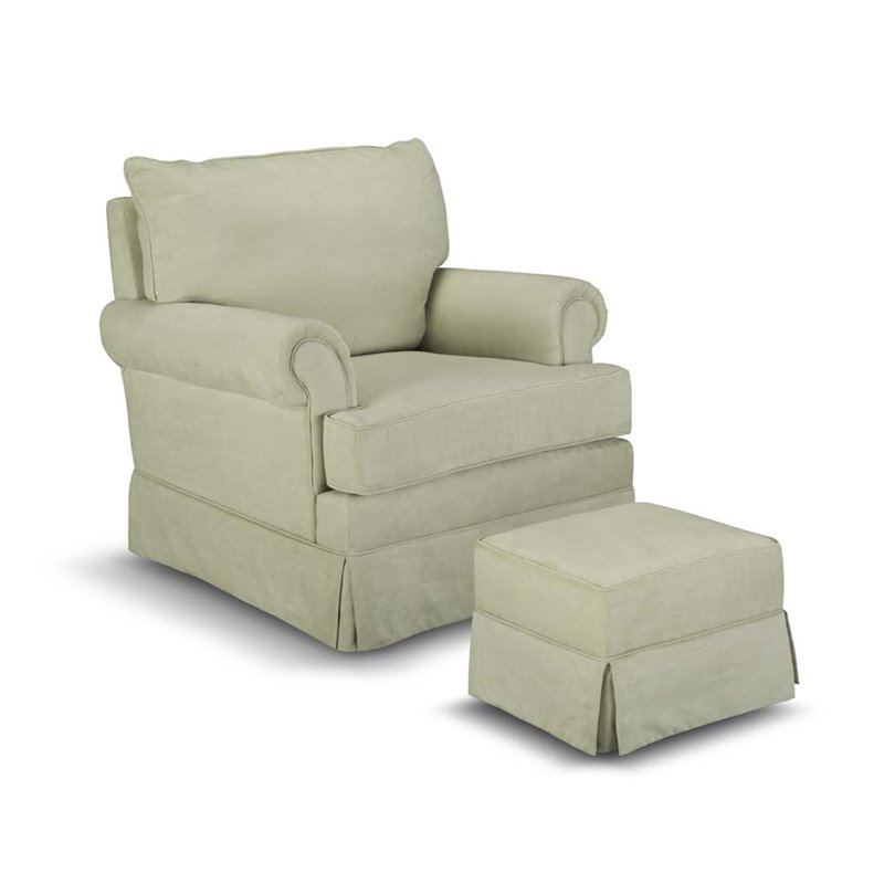 grand royale swivel glider and ottoman