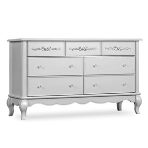 evolur santa fe double dresser in storm grey