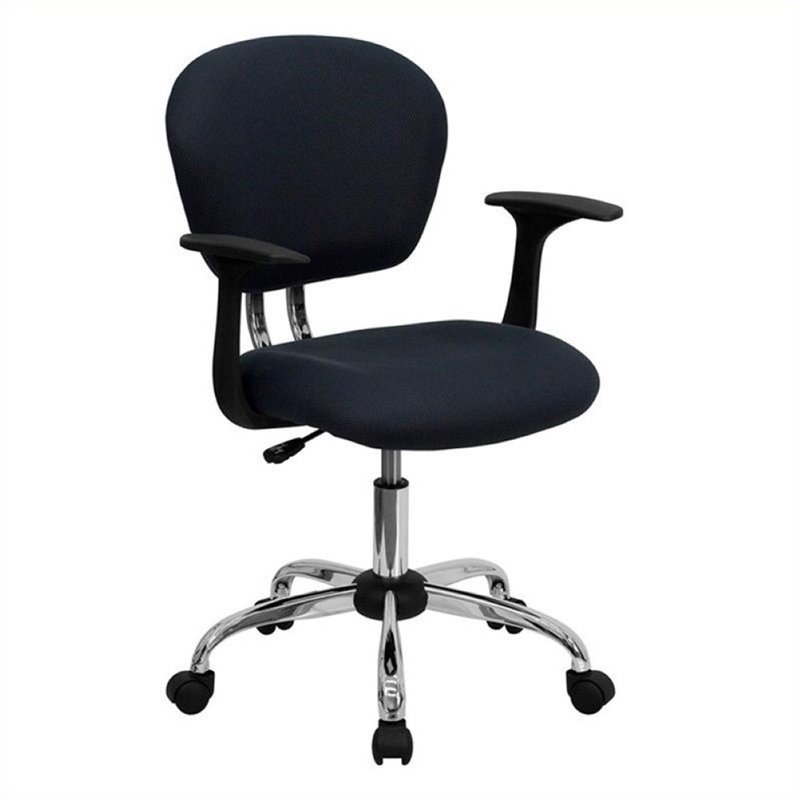 Office Chairs 36 Top Deals For On Scranton Co Mid Back Mesh Task Office Chair With Arms In Gray
