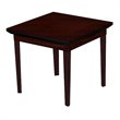 ADD TO YOUR SET: Mayline Corsica Square End Table in Sierra Cherry