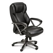 Mayline Utimo Executive High Back Chair in Black