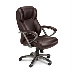 Mayline Utimo Executive HighBack Chair in Burgundy by Mayline