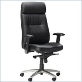 Mayline Mercado Pivot Black Arm Chair
