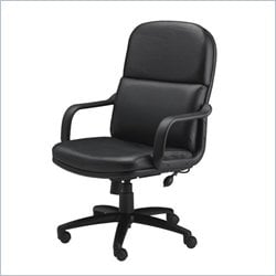 Mayline Executive Big & Tall Office Chair w/ High Density Foam in Cushions