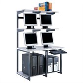 Mayline eLAN Computer Racking System - 48 LAN Station