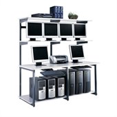 Mayline eLAN Computer Racking System - 72 LAN Station