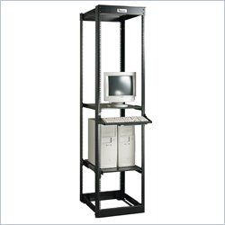 Mayline Dual Adjustable Rack, 72H x 21-26D