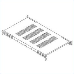 Mayline Fixed Shelf, 27-32D, 200 lb Capacity For Dual Adjustable Rack Only