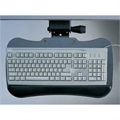 Mayline eLAN Retractable Keyboard Platform in Black