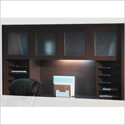 Mayline Aberdeen Hutch with Glass Doors