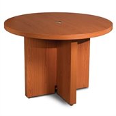 Mayline Aberdeen 3.5' Round Conference Table with X-Shaped Base