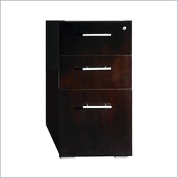Mayline Eclipse 3 Drawer Lateral Wood File Pedestal