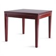 ADD TO YOUR SET: Mayline Luminary Square End Table in Cherry