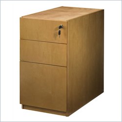Mayline Luminary 3 Drawer Pedestal File for 36 Desk-Cherry