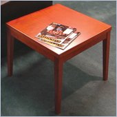 Mayline Mira End Table in Medium Cherry