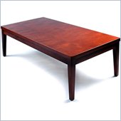 Mayline Mira Coffee Table in Medium Cherry
