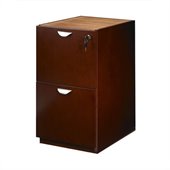 Mayline Mira File/File Pedestal for Credenza/Return & 30D Desks in Cherry 
