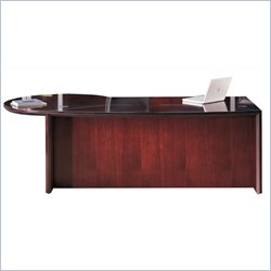 Mayline Corsica P-Shaped Desk