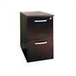ADD TO YOUR SET: Mayline Napoli 2 Drawer Vertical Wood File Pedestal