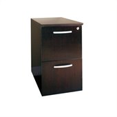 Mayline Napoli 2 Drawer Vertical Wood File Pedestal