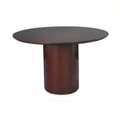 Mayline Napoli 48 Round Conference Table with Cylinder Base