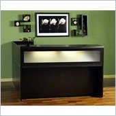 Mayline Aberdeen Conference Desk, Return, Suspended Pedestals, Transaction Counter and Reception Return Screen