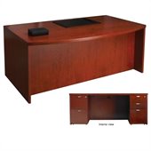 Mayline Mira Desk, Box-Box-File Pedestal and File-File Pedestal