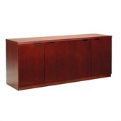 Mayline Luminary Series 4 Door Hinged Storage Credenza