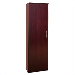 Mayline Napoli Wardrobe Cabinet with Hinges on Left