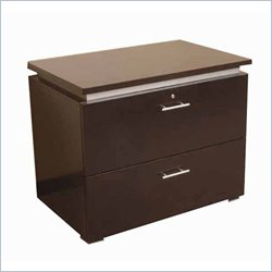 Mayline Eclipse 2 Drawer Lateral Wood File Cabinet-Warm Cherry