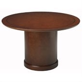 Mayline Sorrento 4' Round Conference Table with Column Base