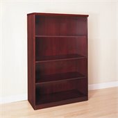 Mayline Luminary 68 4-Shelf Wood Bookcase in Cherry
