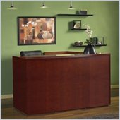 Mayline Luminary Double Pedestal Reception Station