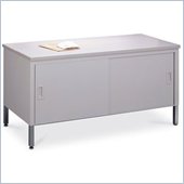 Mayline Kwik-File Mailflow Systems 36 W Storage Table w/ Doors and High Pressure Laminate