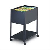 Mayline Mobilizer Letter 1 Drawer Mobile Metal Open Filing Storage