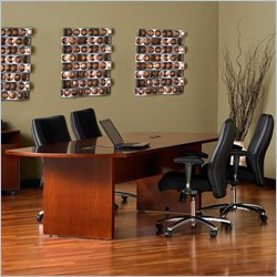 Mayline Stella 8' Conference Table in Toffee