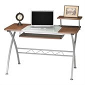 Mayline Vision Wood Top Computer Desk