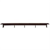 Mayline Toscana 30' Rectangular Conference Table in Mahogany