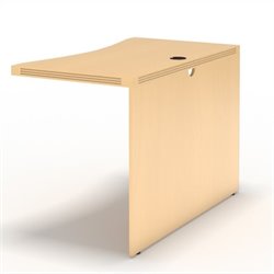 Mayline Aberdeen 48 x 24 Contour Bridge in Maple