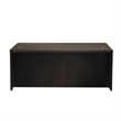 ADD TO YOUR SET: Mayline Aberdeen Straight Home Office Wood Computer Desk in Mocha