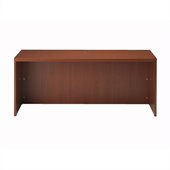 Mayline Aberdeen Wood Credenza Desk in Cherry