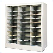 Mayline Kwik-File Storage Cabinet in Pebble Gray