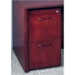 ADD TO YOUR SET: Mayline Corsica 2 Drawer Vertical Wood Filing Pedestal for Credenza