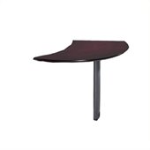 Mayline Napoli Curved Desk Left Extension