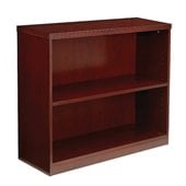 Mayline Luminary 2 Shelf Bookcase in Cherry